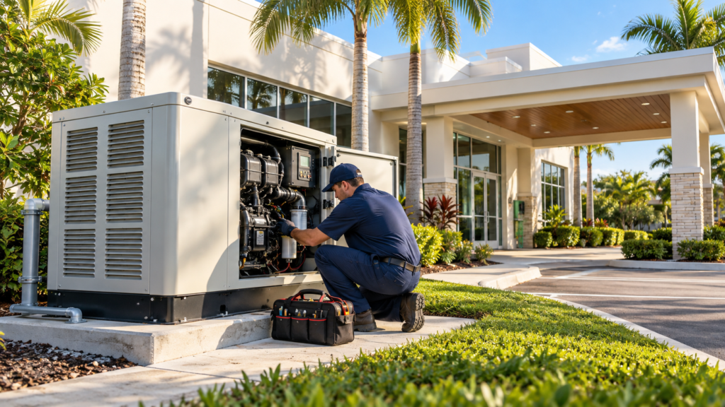 Generator service in Palm Beach Gardens, FL