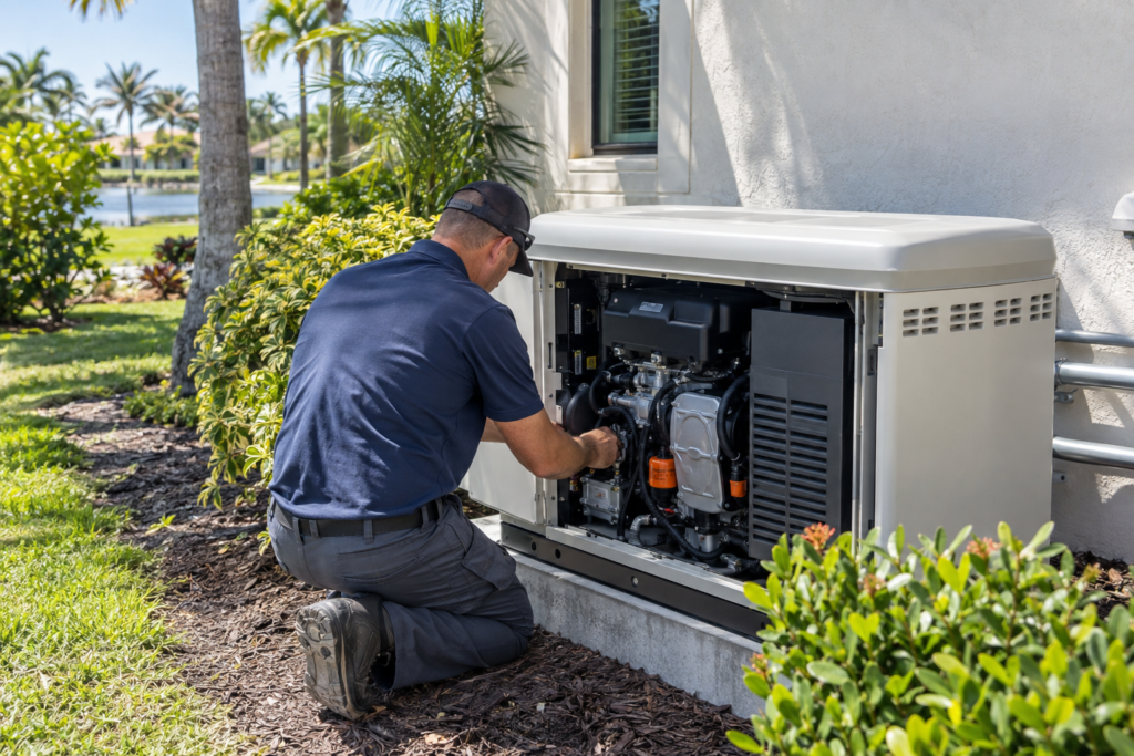 Generator service in Stuart, FL