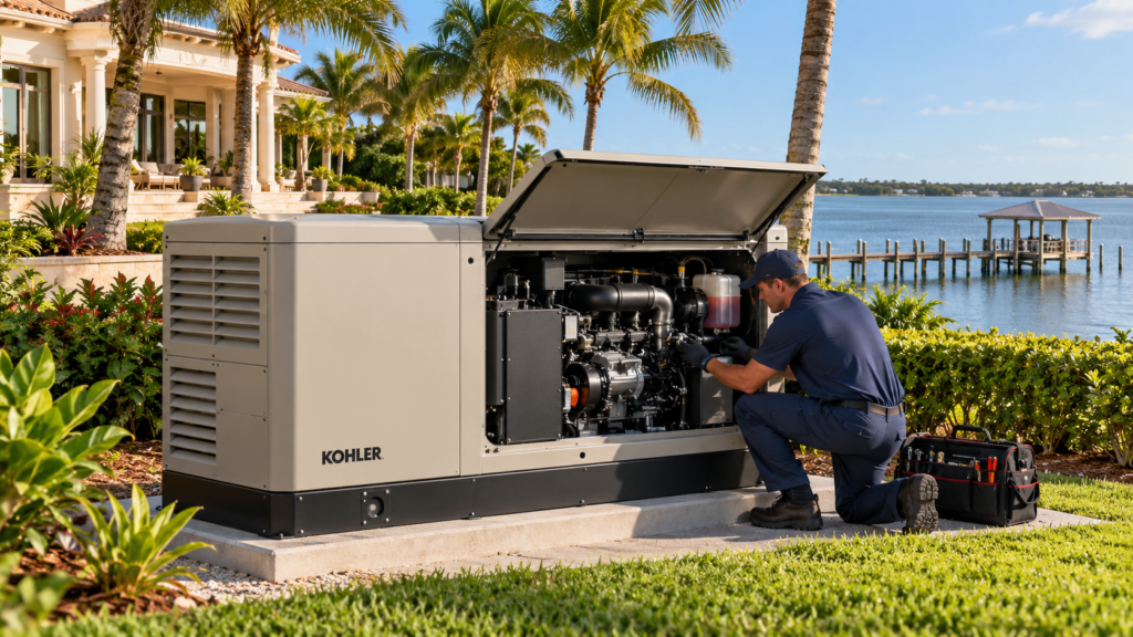 Generator service in Vero Beach, FL