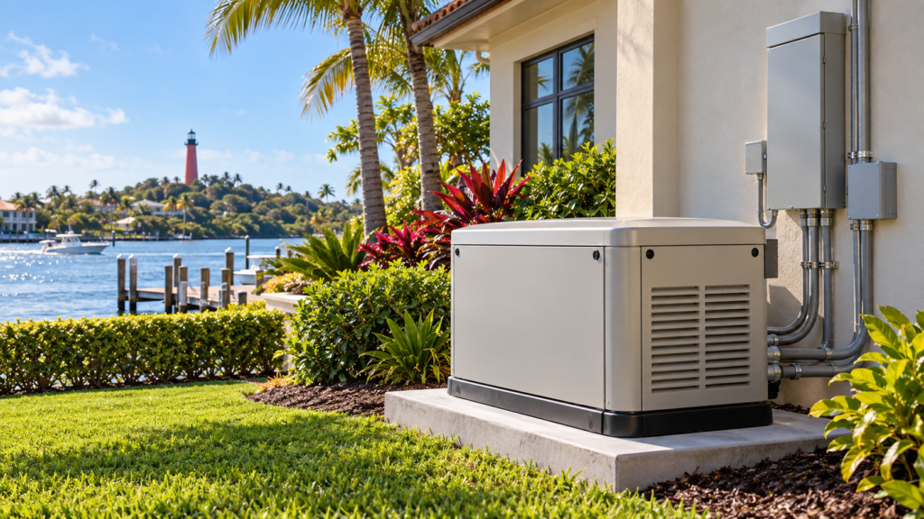 Generator service in Jupiter, FL